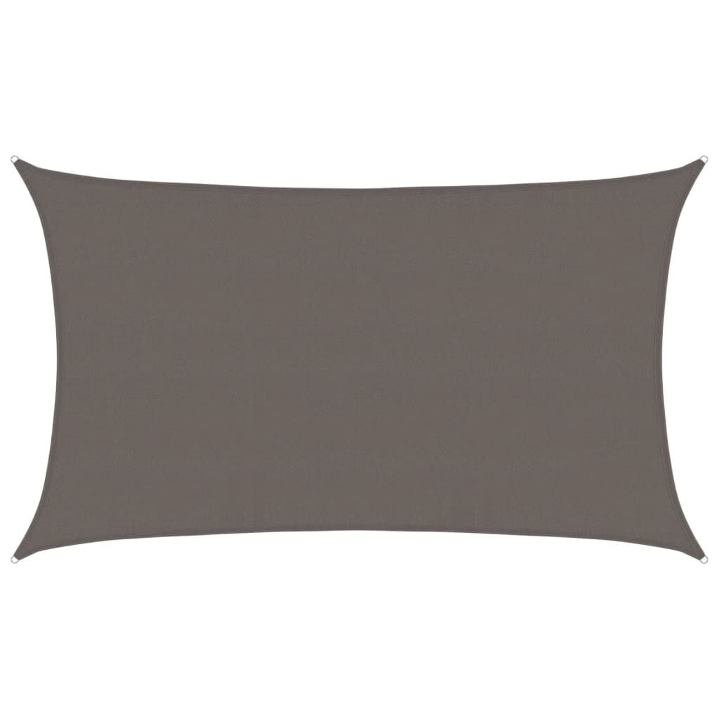 Vidaxl Toldo De Vela Gris Antracita Hdpe 160 G/m² 5x8 M_0