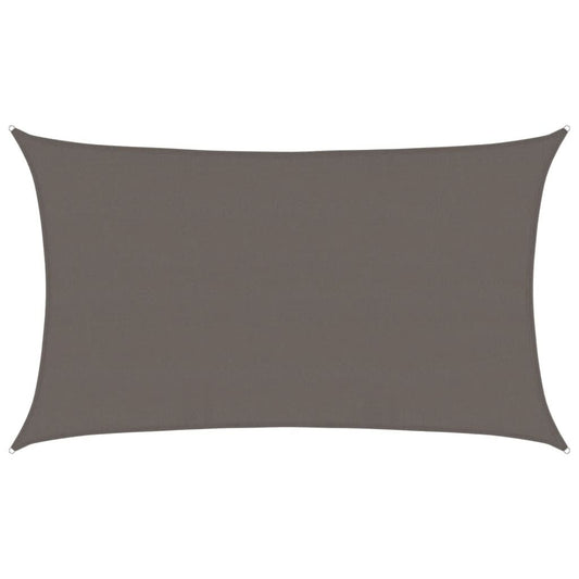 Vidaxl Toldo De Vela Gris Antracita Hdpe 160 G/m² 5x8 M_0