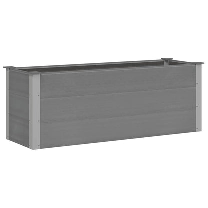 Arriate De Wpc Gris 150x50x54 Cm_0