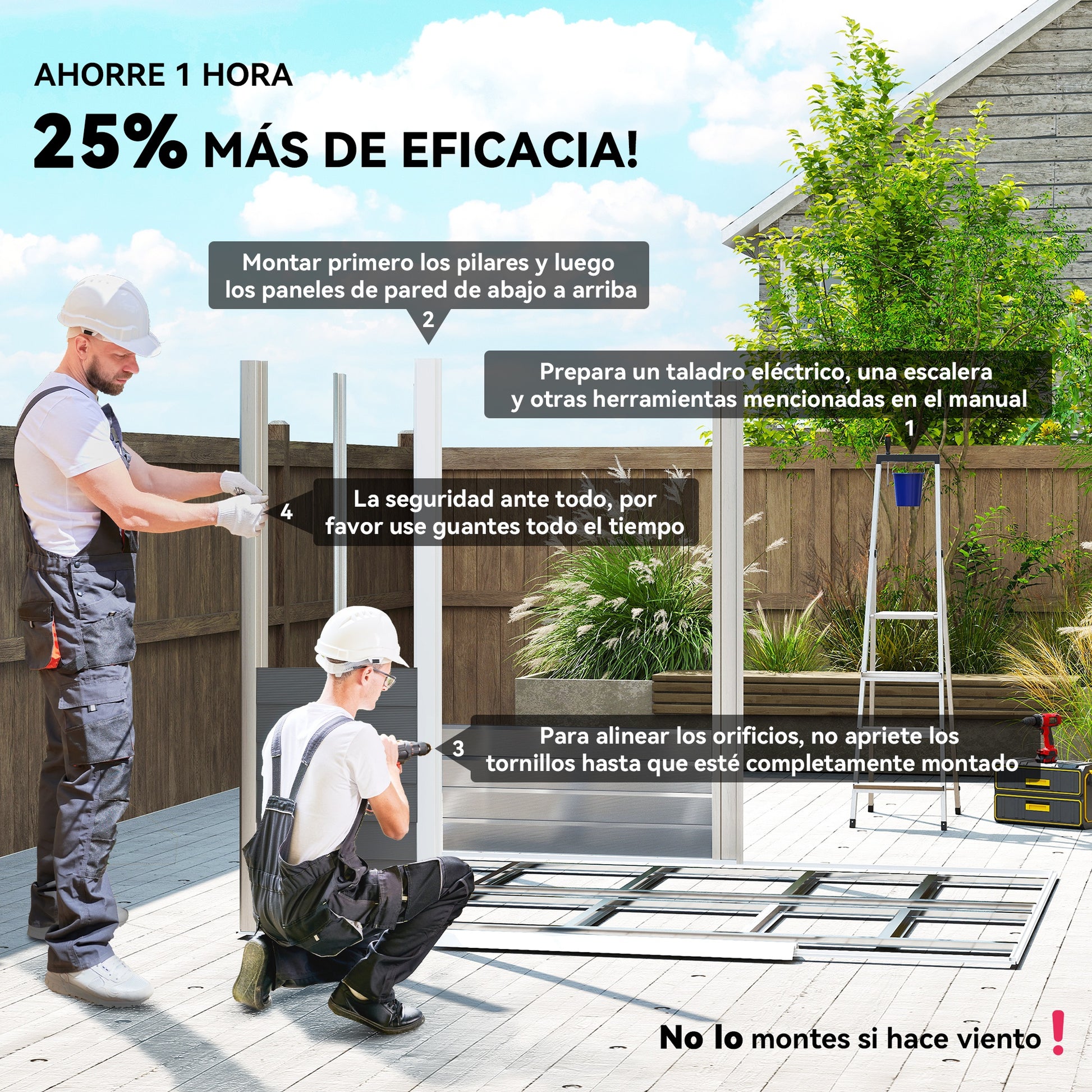 Outsunny Caseta De Jardín Exterior 4_3