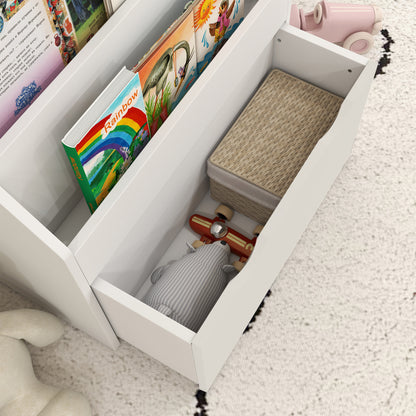 Estante De Brinquedos Aiyaplay Mdf Branco 62,5x30x70 Cm 311-075v80wt_3