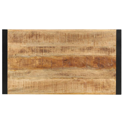 Mesa Alta De Cocina De Madera Maciza De Mango 110x60x110 Cm_1