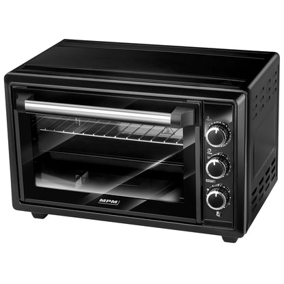 Horno Eléctrico Convección 28 Litros, Sobremesa, Temporizador, Ajuste Temperatura 6 Modos Calor Mpm Mpe-28/t 1500w