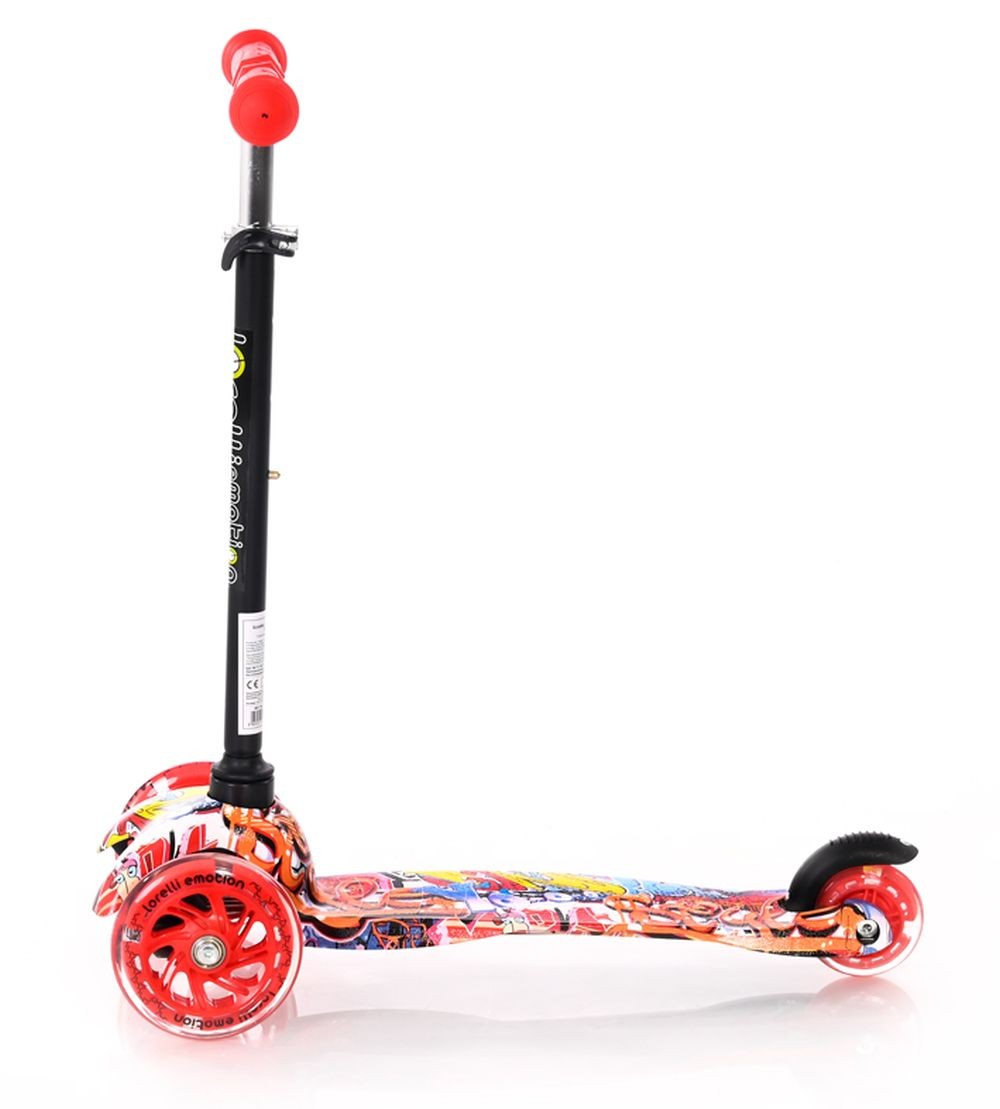 Patinete Infantil Con Luces En Las Ruedas Mini Graffiti_2