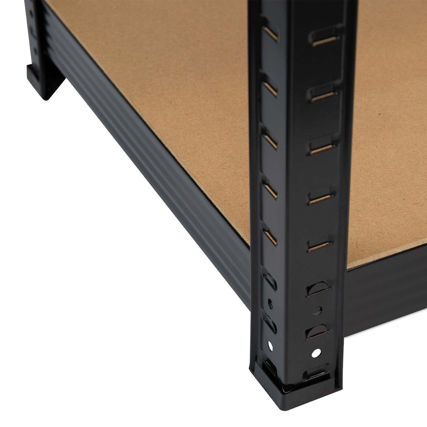 Pack 2 Estanterías Modulares Con 5 Baldas Ajustables 180x90x40cm 875kg O91_3