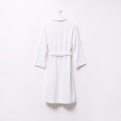 Albornoz S/m 100% Algodón 360gsm Blanco Scalpers Home_3