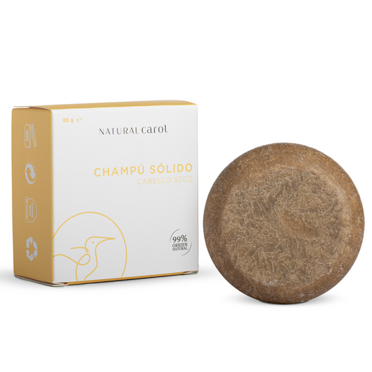 Champú sólido cabello seco Natural carol 85 g