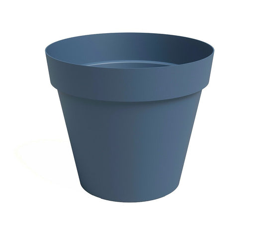 Artevasi Macetero De Plástico Capri Azul Grisáceo 30cm_0