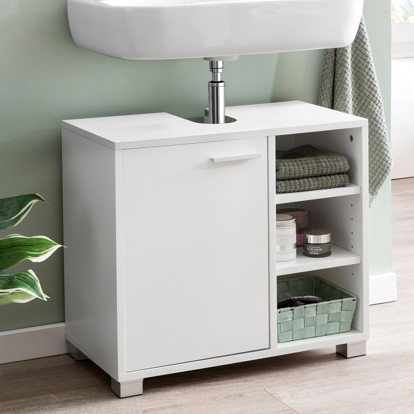 Mueble De Baño Compacto Y Práctico Modelo Wl5.341_1
