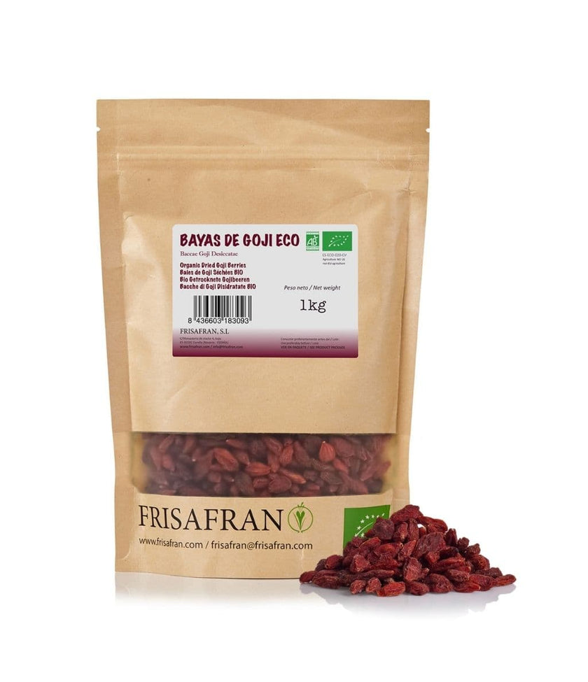 Bayas De Goji Deshidratadas Eco - Calidad Y Sabor | Frisafran 500 G_1
