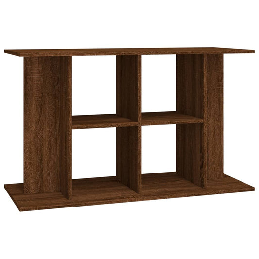 Vidaxl Soporte De Acuario Madera Ingeniería Roble Marrón 100x40x60 Cm_0