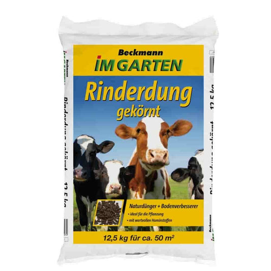 Estiércol De Vaca Granulado 12,5kg - Abono Orgánico Natural Para Tu Jardín_0