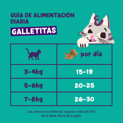 Galletitas de Salmón Premios naturales para gatos Edgard Cooper 50 g