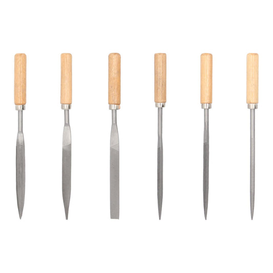 Juego Limas Hierro Pequeñas Surtido 6 Piezas_0