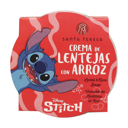 Santa Teresa - Crema De Lentejas Con Arroz Disney. Con Aceite De Oliva Virgen Extra.  280g