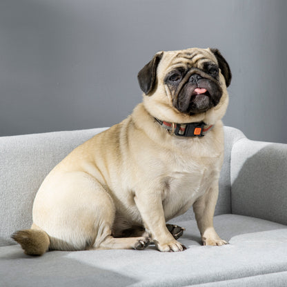 Pawhut Sofá Para Perros Medianos Con Patas De Madera 82x54x36 Cm Gris_3