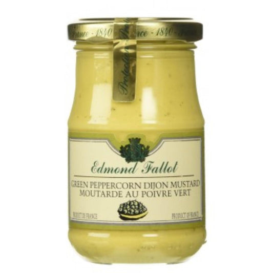 Mostaza de Dijon a la pimienta verde Edmond Fallot  210g