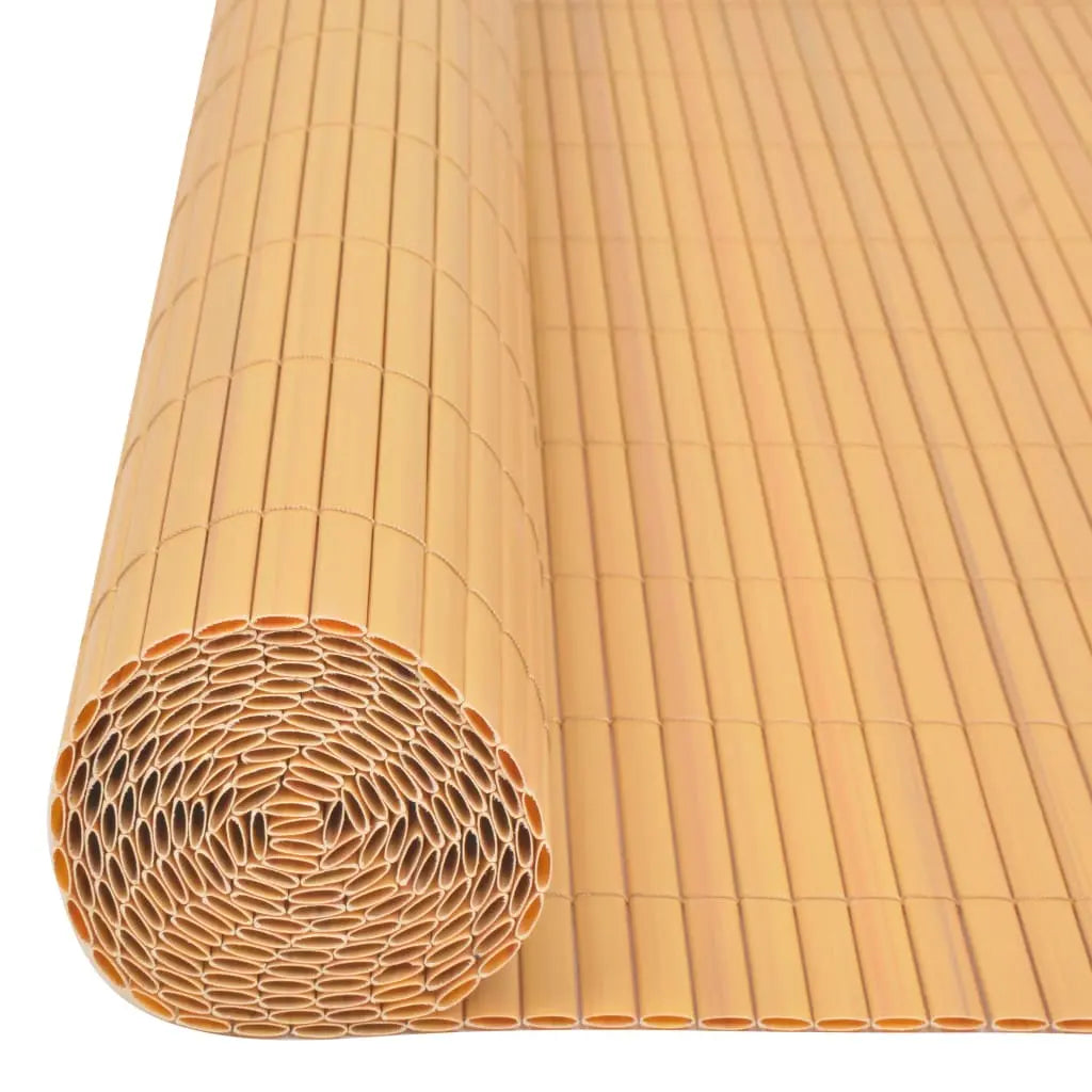 Valla De Jardín De Doble Cara Pvc Amarilla 90x500 Cm / Vetonek_1