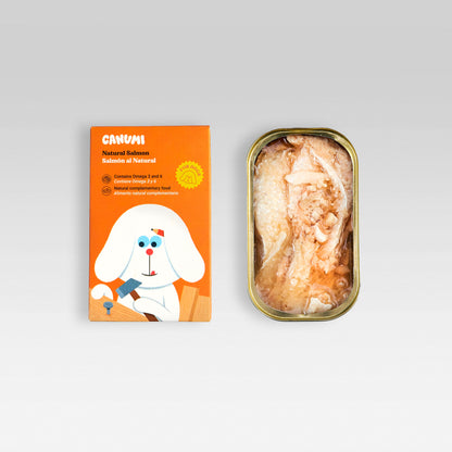 Salmón Al Natural Para Perro