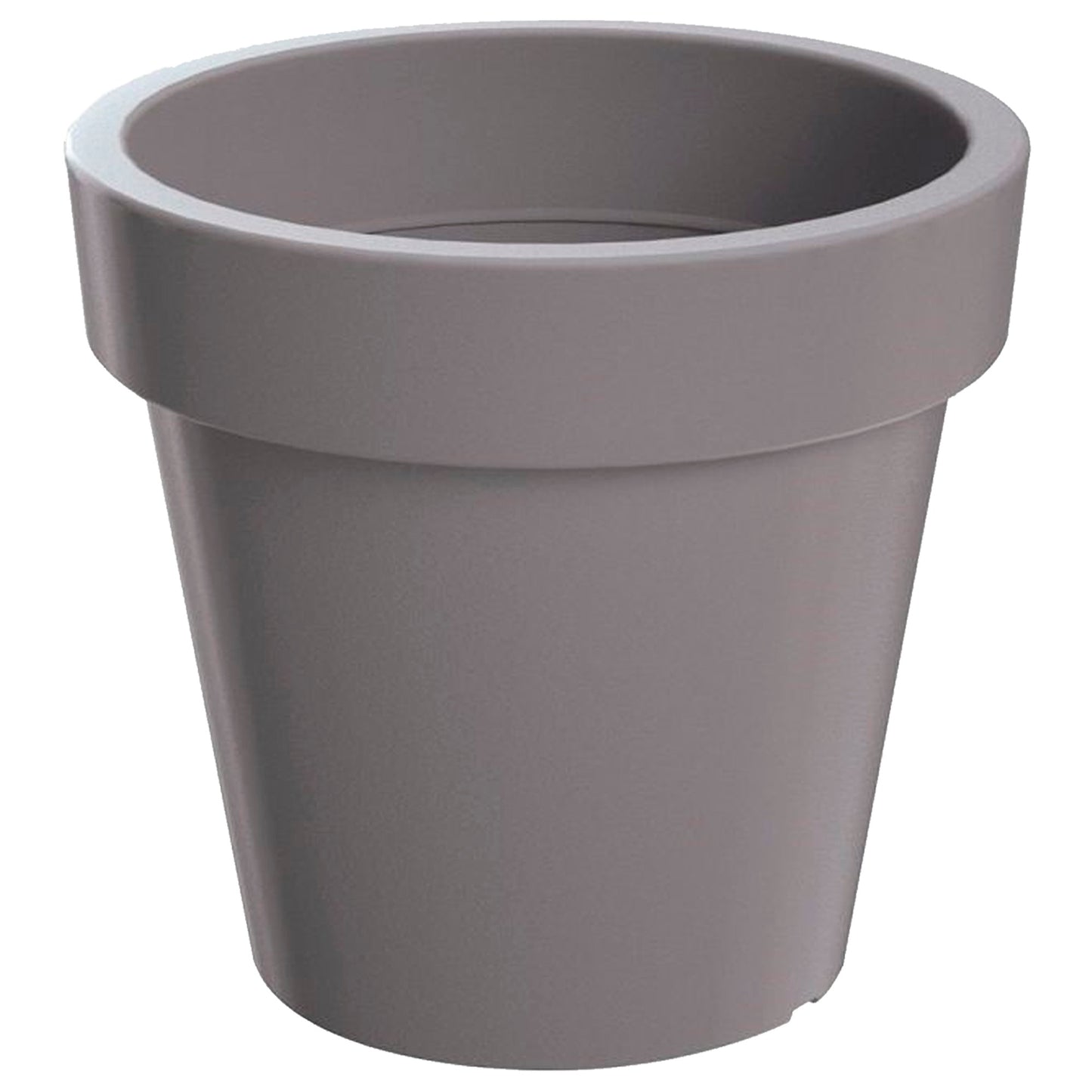 Maceta Lexo Round 430l., Dimensiones (mm) 995x995x915, Color Gris Piedra_0