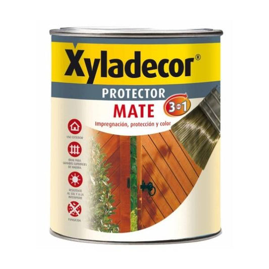 Protector mate extra 3 en 1 INCOLORO Xyladecor 2.5 L