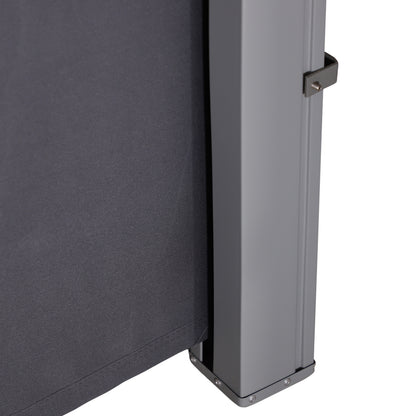 Outsunny Pantalla Retráctil Toldo Lateral Para Balcón Mampara De Privacidad_3