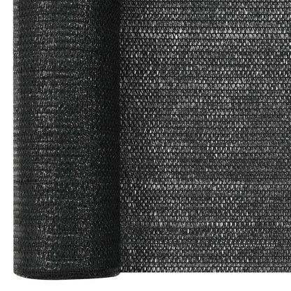 Vidaxl Red De Privacidad Hdpe Negro 1,2x10 M 75 G/m²_2
