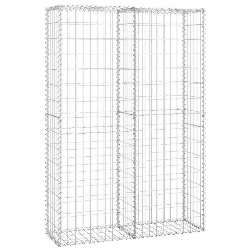 Cesta Para Muro De Gaviones De Alambre Galvanizado 150x100x30cm / Vetonek_5