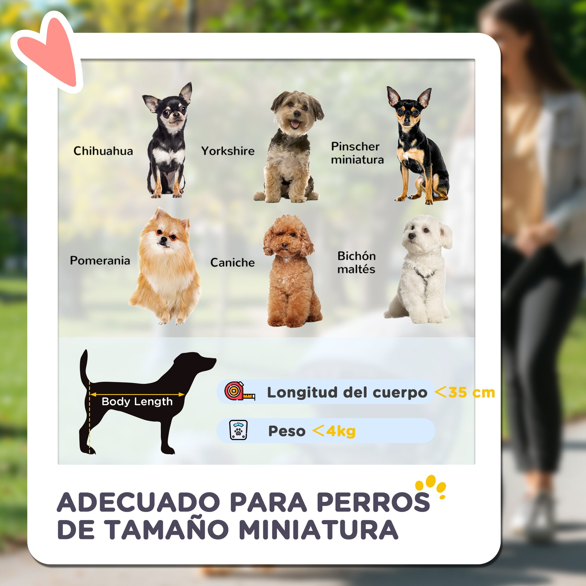 Pawhut Carrito Para Perros Plegable 3 En 1 Con Cesta De Almacenaje 76x50x102 Cm_5