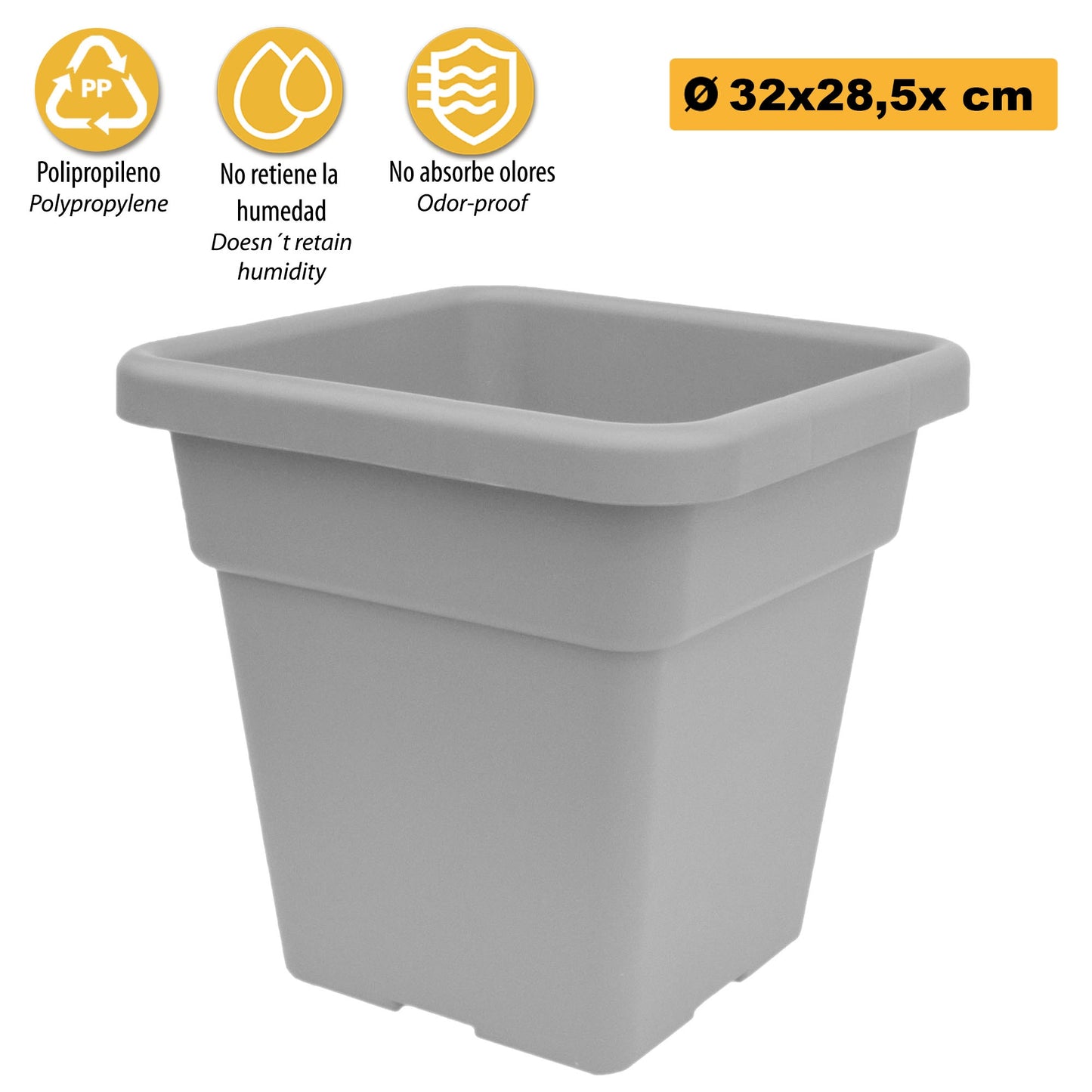 Maceta Maxi 32 Cm Gris_2