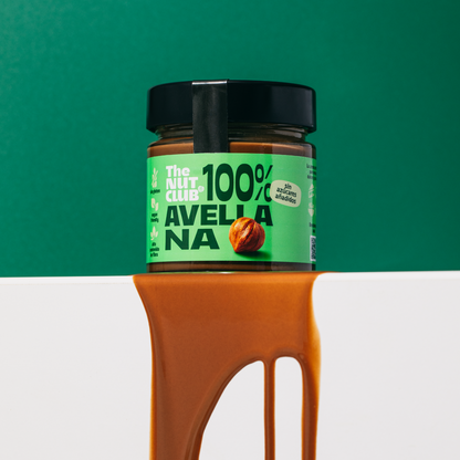 Pack Origen crema de avellana y almendra en dos texturas The Nut Club 720g_4