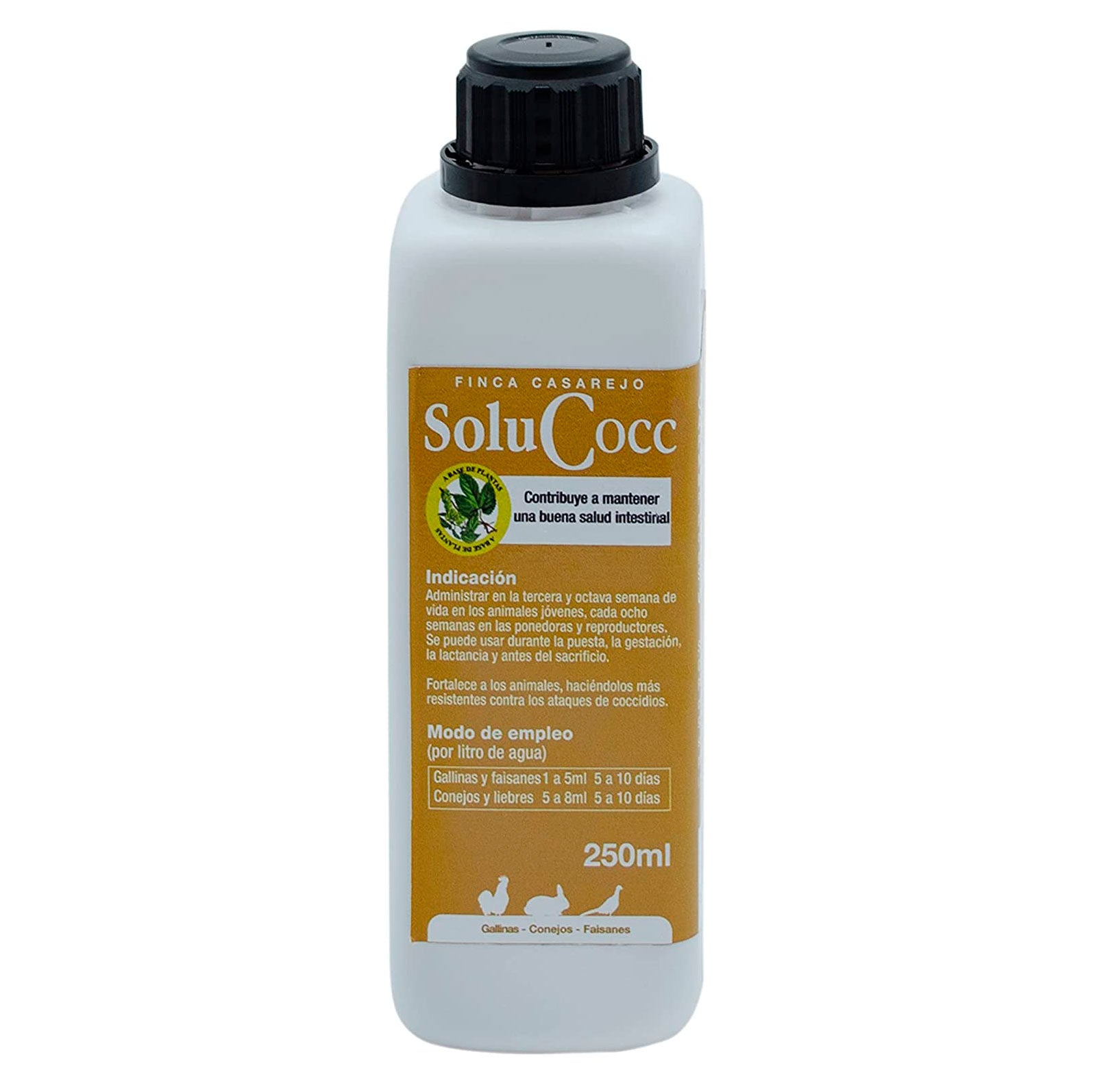 Pack Para Desparasitar Internamente - Previene Coccidios Y Vermes En Gallinas, Faisanes, Conejos - 1L/Producto_2