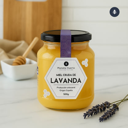 Miel Cruda de Lavanda Planeta Huerto 500 g
