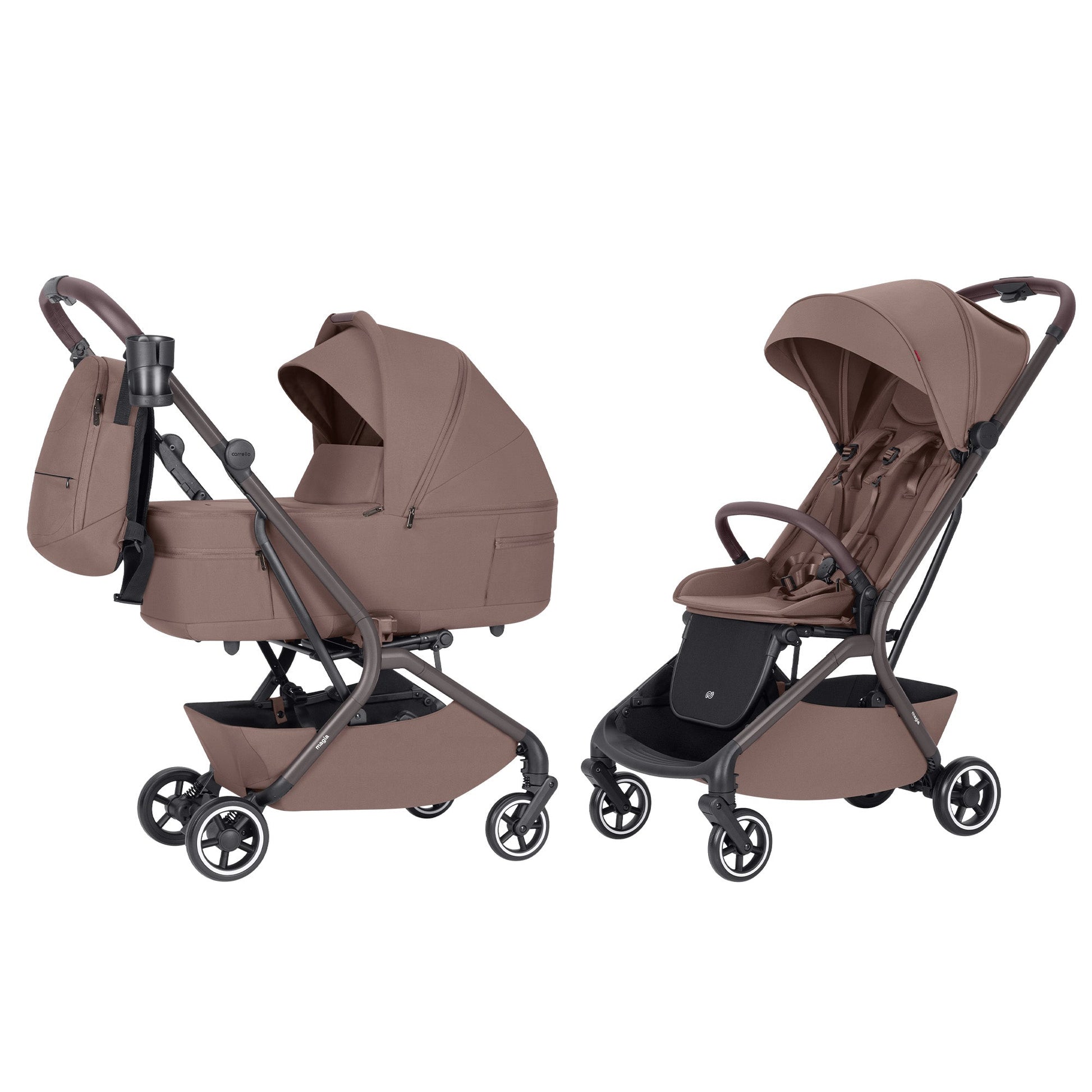 Carrello Carrito De Bebé Magia Dúo 2 En 1 Glace Pink_0