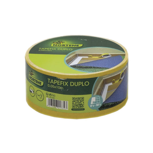 Cinta adhesiva doble cara Tapefix Duplo 10 m Nortene