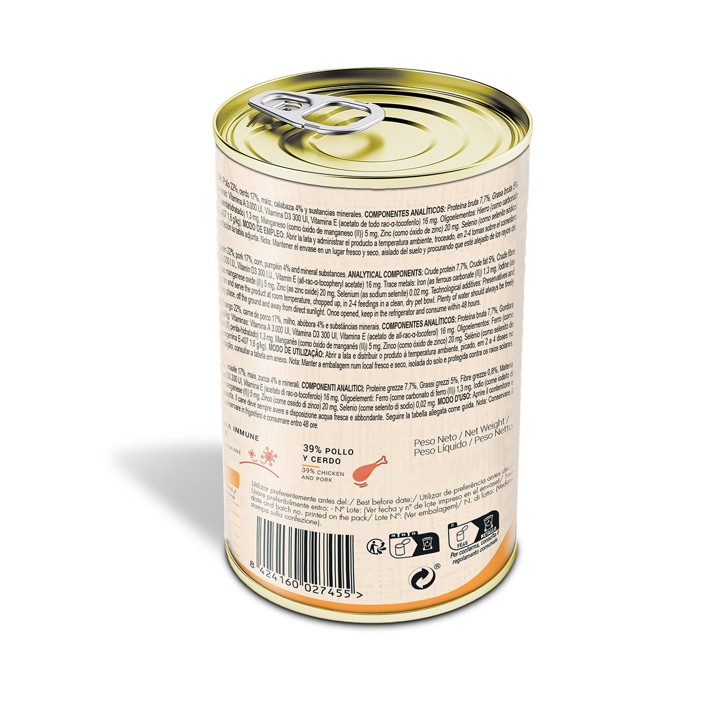 Perrynat Pollo Y Calabaza, 6 Latas X 800gr_1