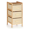 Mueble Ancho 3 Cajones Color Crema - Colección Kipit