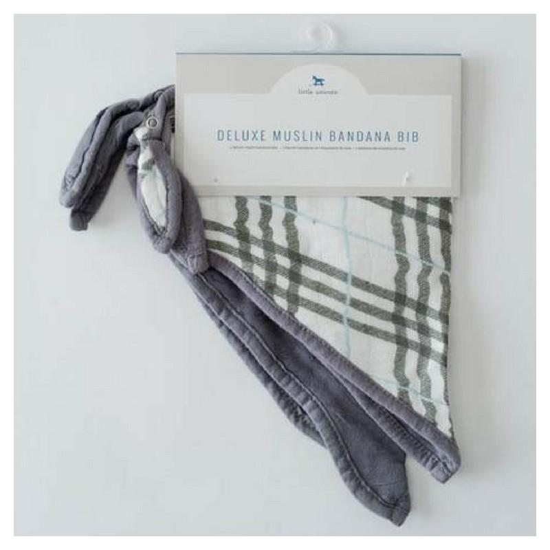 Baberos de Bambú Pendleton Plaid 2uds Little Unicorn