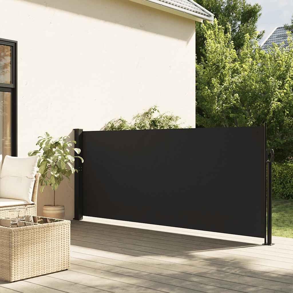 Vidaxl Toldo Lateral Retráctil Negro 140x300 Cm_1