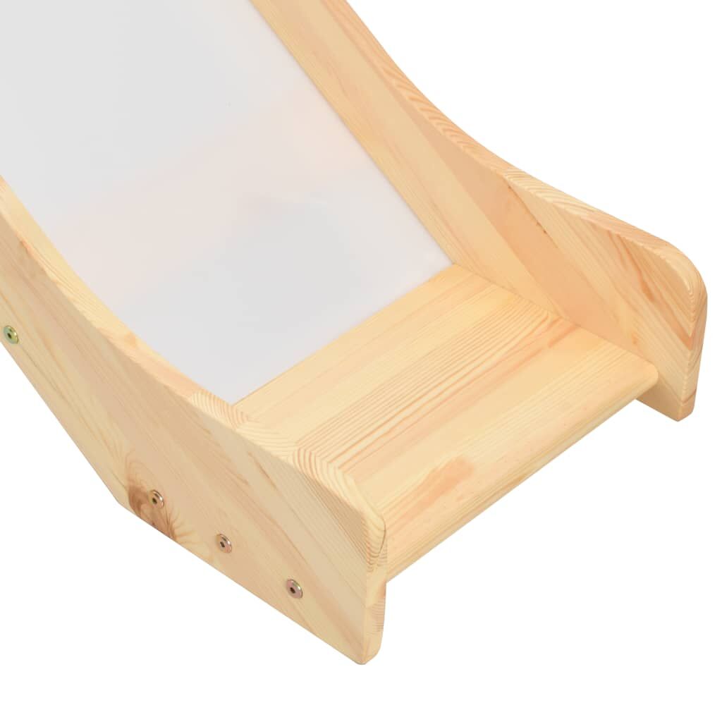 Vidaxl Cama Alta Para Niños Tobogán Y Escalera Madera Pino 97x208 Cm_4