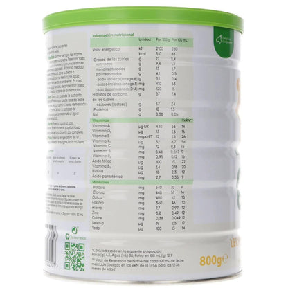 Leche de crecimiento 3 Capricare 800 gr