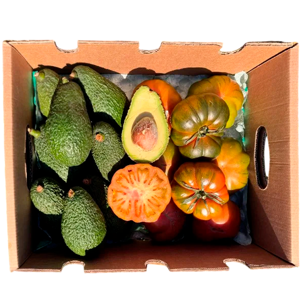 Caja 4kg Pack Aguacates Y tomates Raf Del Campo Tropitop_0