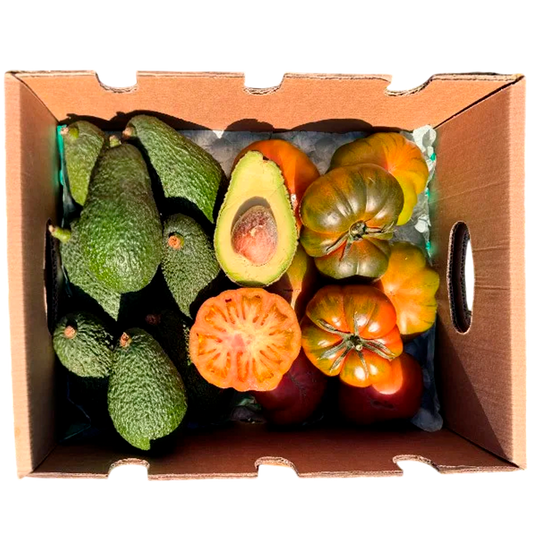 Caja 4kg Pack Aguacates Y tomates Raf Del Campo Tropitop_0