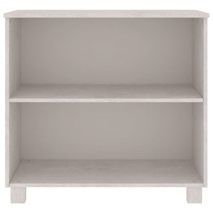 Aparador Hamar Madera Maciza De Pino Blanca 85x35x80 Cm / Vetonek_3