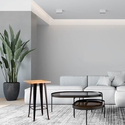 Mesa Auxiliar Alta Cuadrada Strong 60x60x105cm Thinia Home_3