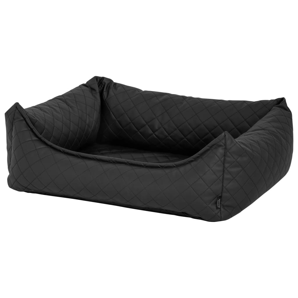 Madison Cama Para Perros Skai Check Gris 100x80x25 Cm / Vetonek_3