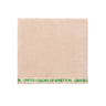 Toalla De Playa 90x160cm 380gsm 100% Algodón Velour Beige Con Logo Neutral Be