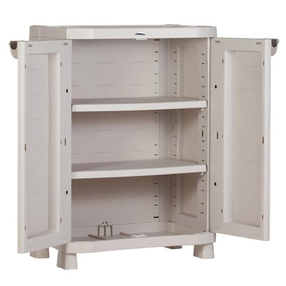 Medio Armario 70 cm Space Saver Plastiken Beige