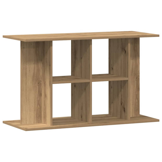 Vidaxl Soporte Para Acuario De Roble Artesanal, 100 X 40 X 60 Cm, Madera De Ingeniería_0