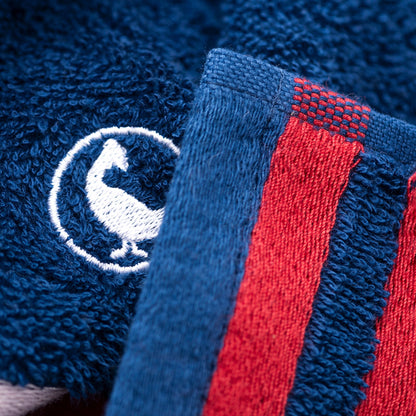 Toalla De Cara En Azul Marino 30x50cm 100% Algodón 500gsm El Ganso